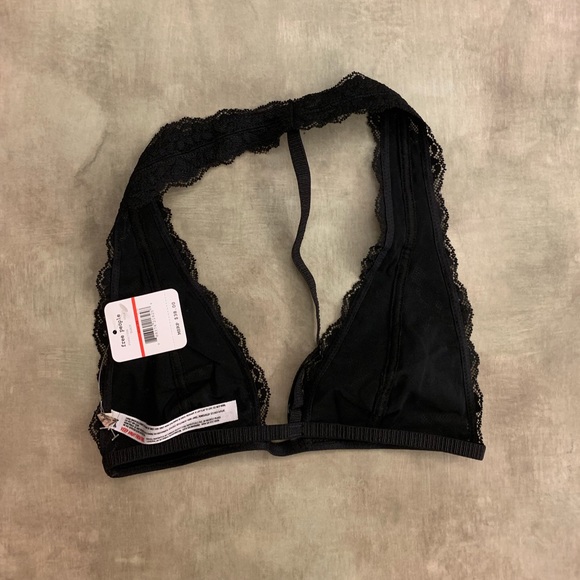NEW Free People Black T-Strap Bra - Picture 3 of 4